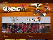 Tablet Screenshot of flynorte.com.br